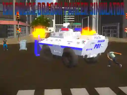 Leikur 155 Police Dragon Panzer Simulator á netinu
