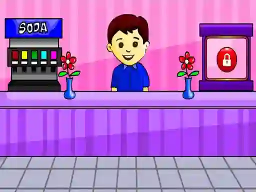 Leikur Soda Shop Escape á netinu