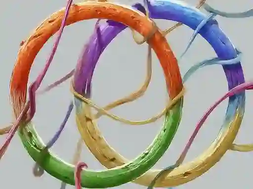 Leikur Slide On Threads! á netinu