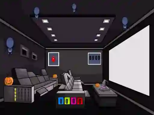 Leikur Halloween Theatre Escape á netinu