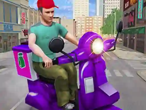 Leikur Lockdown Pizza Delivery á netinu