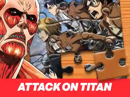 Leikur Attack on Titan Jigsaw Puzzle á netinu