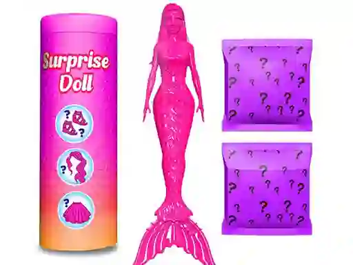 Leikur Color Reveal Mermaid Doll á netinu