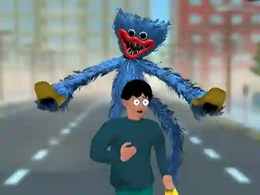 Leikur Huggy Wuggy Attack á netinu