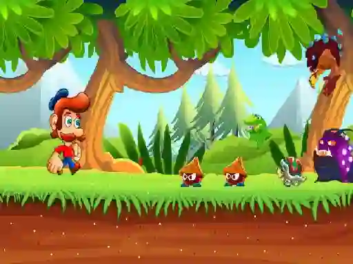 Leikur Super Leo World á netinu