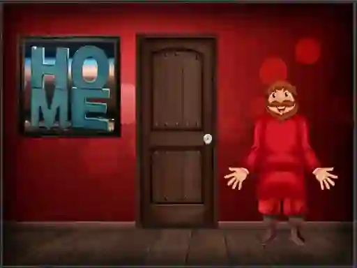 Leikur Amgel Santa Room Escape á netinu