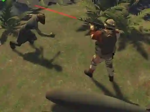 Leikur TopDown Zombie Survival Shooting á netinu