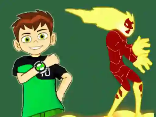 Leikur Ben 10 Dress Up á netinu