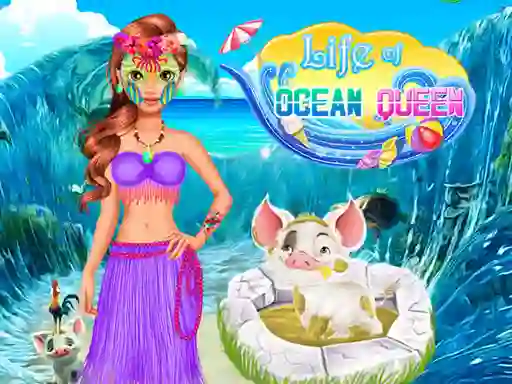 Leikur Life of ocean Queen á netinu