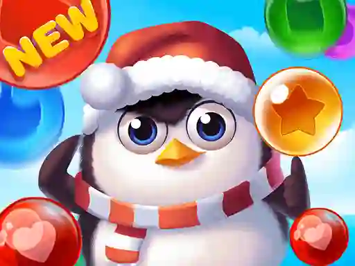 Leikur Bubble Penguins á netinu