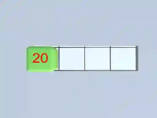 Leikur Number Box Swipe á netinu