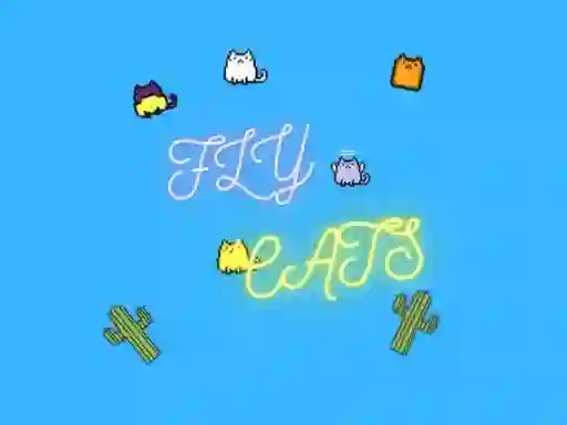 Leikur Fly Cats á netinu