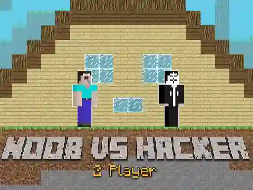 Leikur Noob vs Hacker 2 Player á netinu