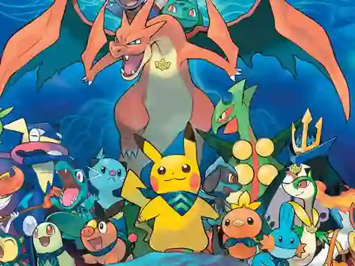 Leikur Pokemon Memory á netinu