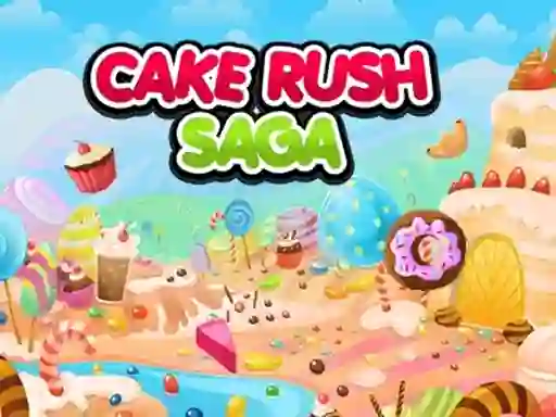 Leikur Cake Rush Saga á netinu
