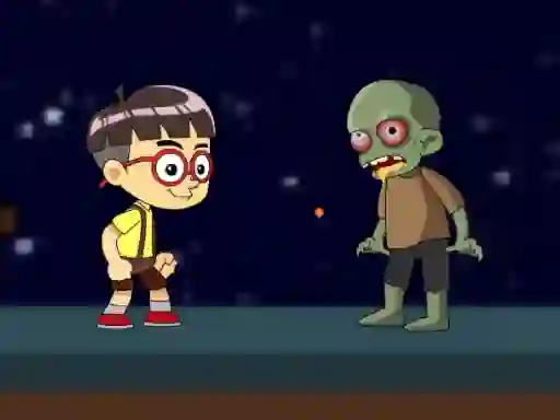 Leikur Obbie Zombie Land á netinu