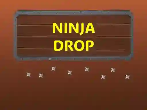 Leikur Ninja Drop á netinu