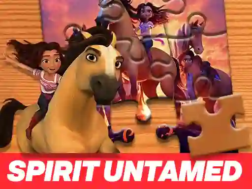 Leikur Spirit Untamed Jigsaw Puzzle á netinu