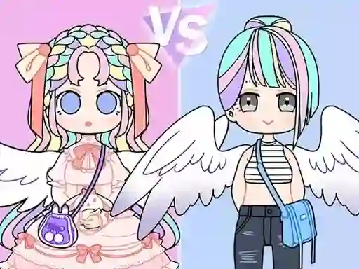 Leikur DIY Anime Doll Dress Up á netinu