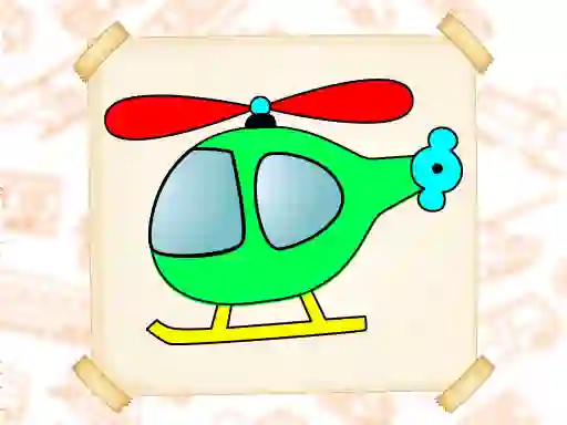 Leikur Coloring Book Vehicles á netinu