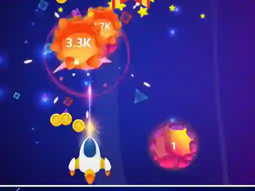 Leikur Meteorite Shooter á netinu