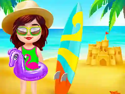 Leikur Sweet Baby Taylor Summer Travel á netinu