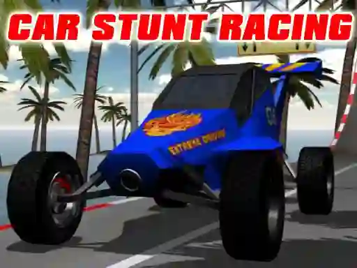Leikur Car Stunt Raching á netinu