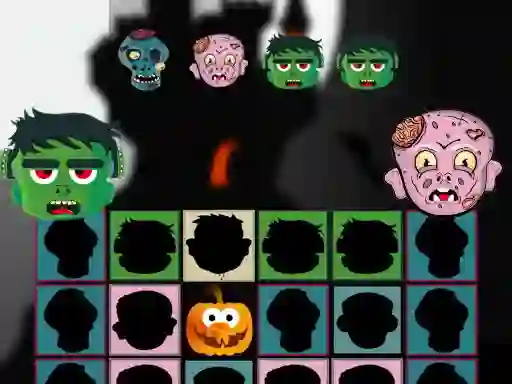 Leikur Halloween Scarry Heads á netinu
