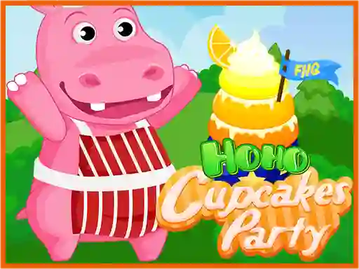 Leikur Hoho Cupcakes Party á netinu
