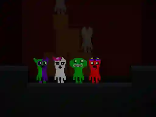 Leikur Horror Ban Ban 1 2 Player Parkour á netinu