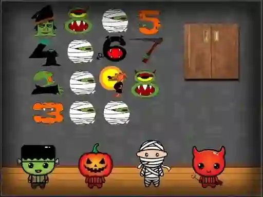 Leikur Amgel Halloween Room Escape 27 á netinu