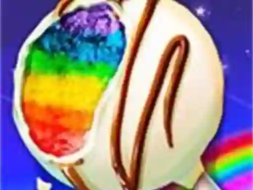 Leikur Rainbow Desserts Bakery Party á netinu
