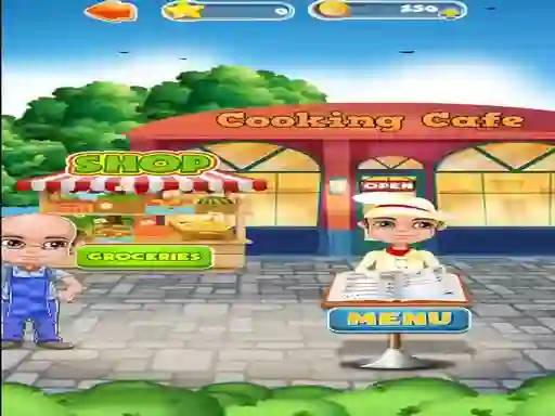 Leikur Cooking Cafe á netinu
