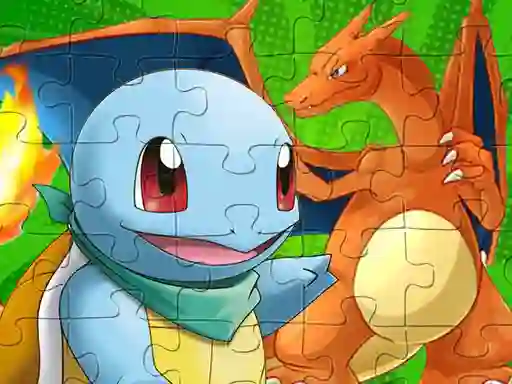 Leikur Pokemon Jigsaw Puzzles á netinu