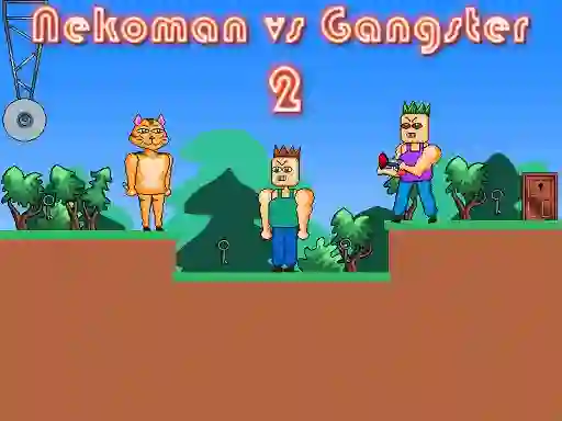 Leikur Nekoman vs Gangster 2 á netinu
