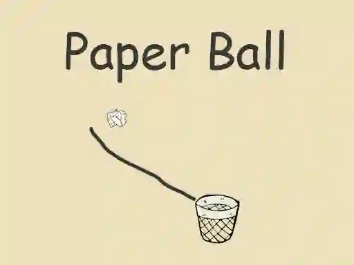 Leikur Paper Ball á netinu