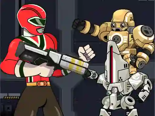 Leikur Power Rangers War Machine á netinu