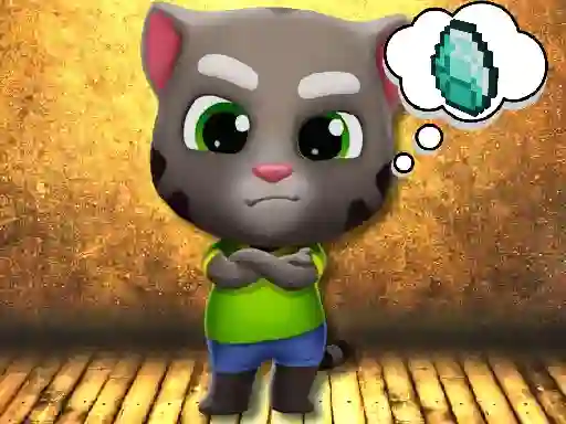 Leikur Talking Tom Diamond Hunt á netinu