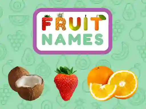 Leikur Fruit Names á netinu