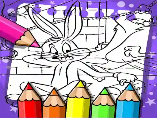 Leikur Bugs Bunny Coloring Book á netinu