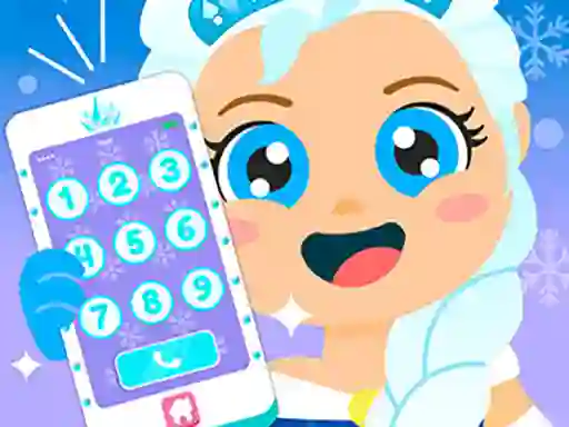 Leikur Baby Ice Princess Phone á netinu
