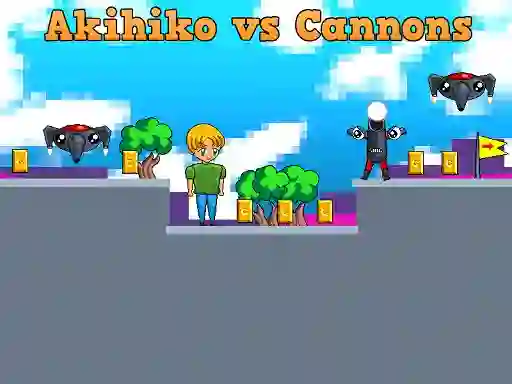 Leikur Akihiko vs Cannons á netinu