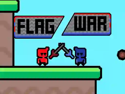 Leikur Flag War á netinu