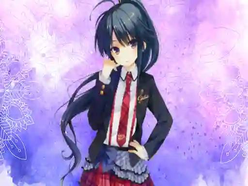Leikur Anime Girls Jigsaw á netinu