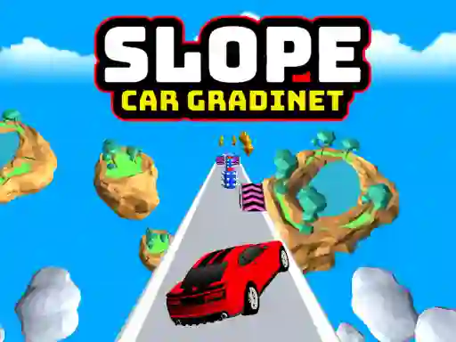 Leikur Slope Car Gradient á netinu