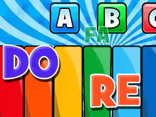 Leikur Do Re Mi Piano For Kids á netinu