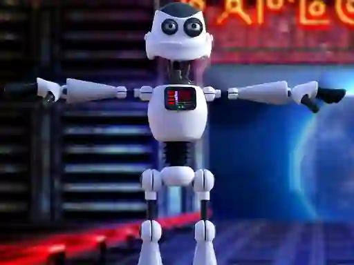Leikur Intelligent Robots Jigsaw á netinu