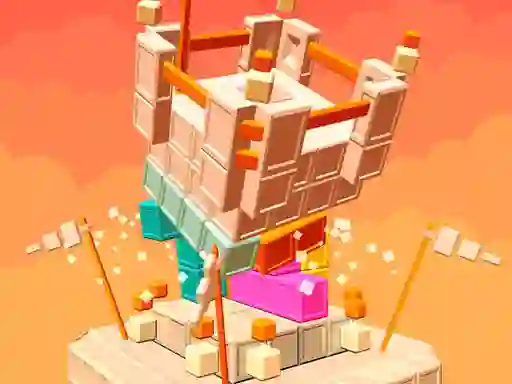 Leikur Demolish Castle Puzzle á netinu