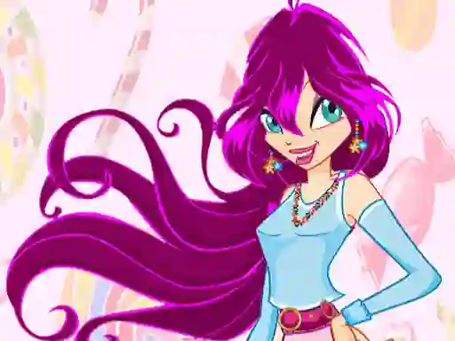 Leikur Winx Candy Girl á netinu