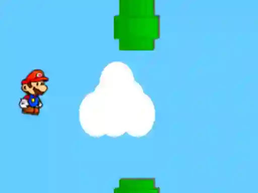 Leikur Flappy Mario á netinu